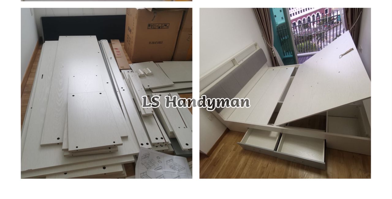 Assemble bed frame