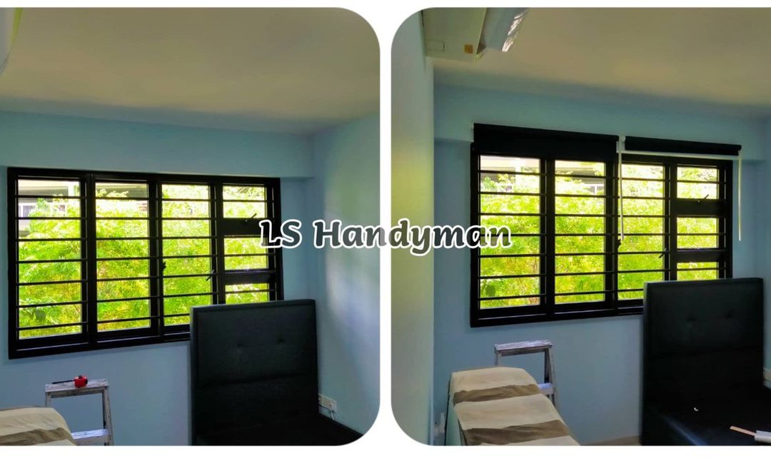 Labour To Install 2 Curtain Blinds In Fernvale Link