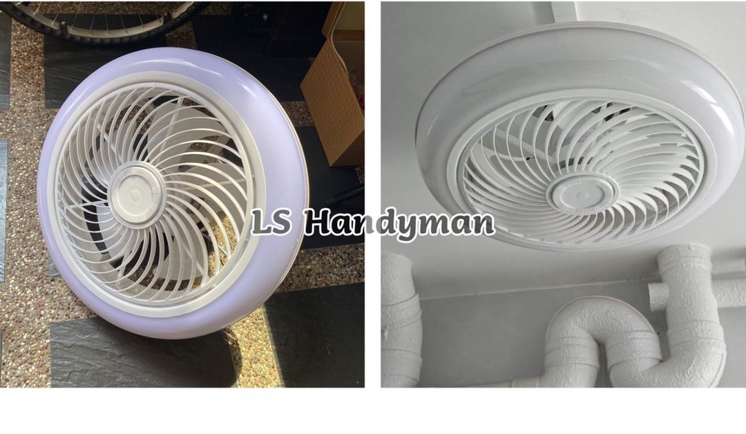 Supply Labour To Install Fan In Tampines