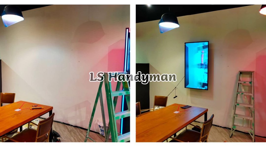 Supply labour to install 36” Tv