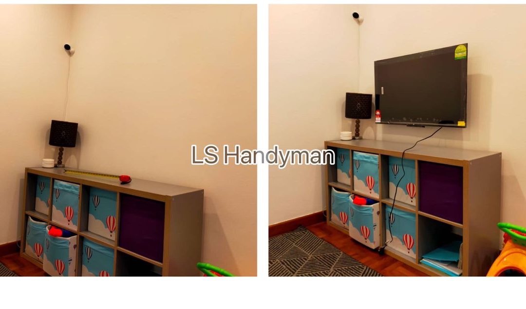 Install 43” tv In Woodlands