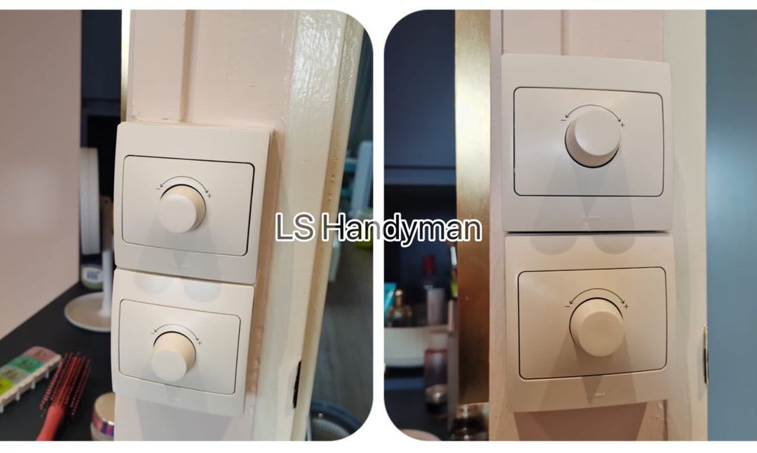 Supply And Replace 1 Dimmer Switch At Mei Ling Street