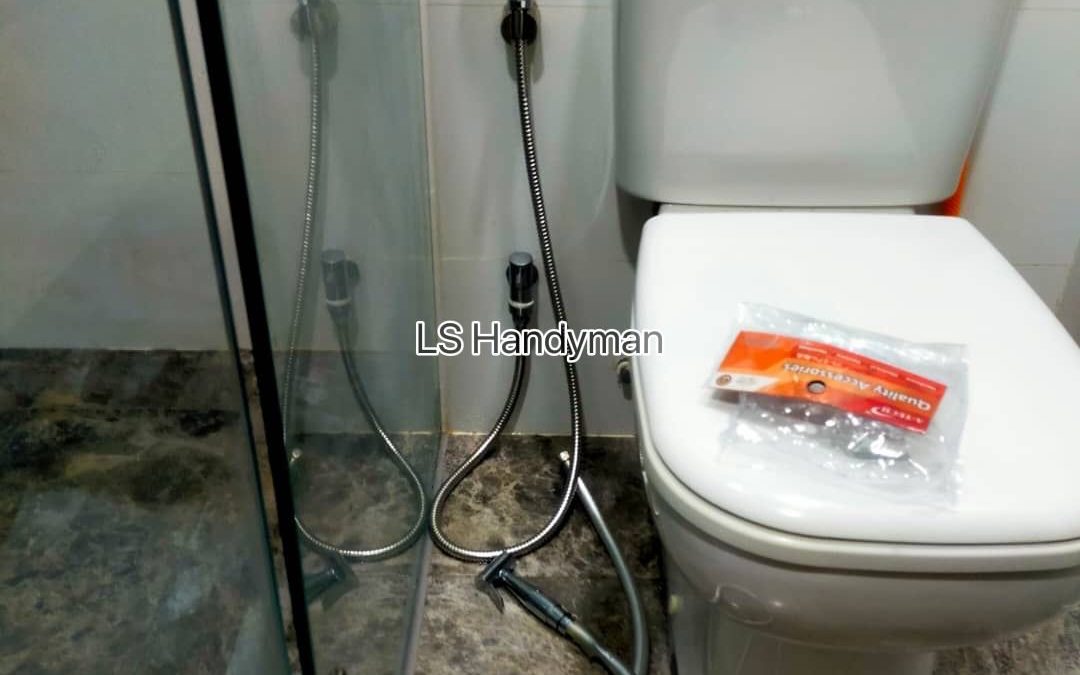 Supply Labour To Install Bidet Spray At Taman Serasi
