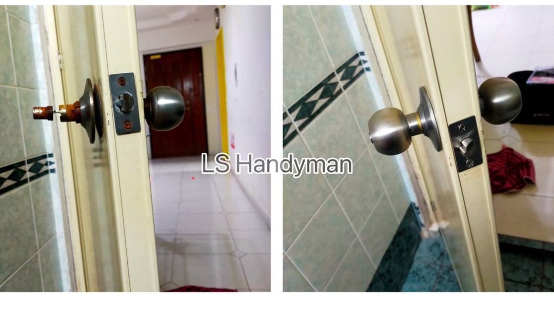 Supply And Install Door Knob At Orchid Park