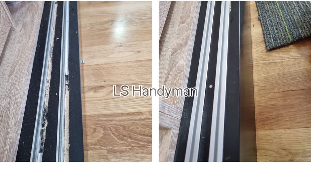 Supply And Replace 2 Panel Roller With Track At  Kim Seng Road