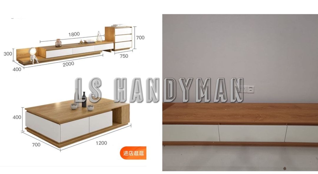 Assemble Tv Console At Sengkang