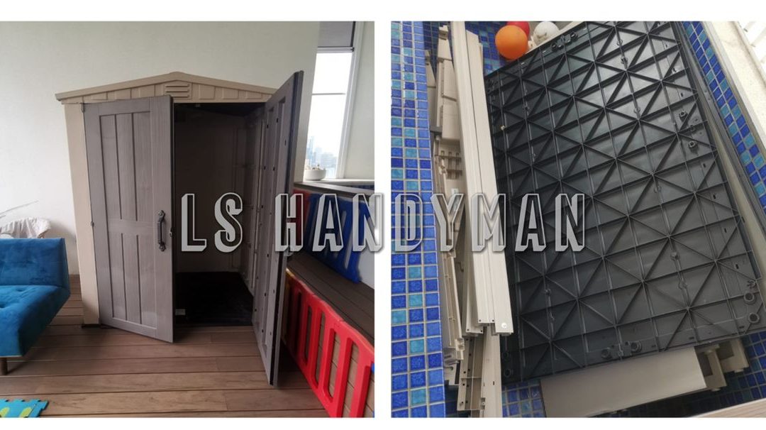 Dismantle only storage shed at Highline Residences