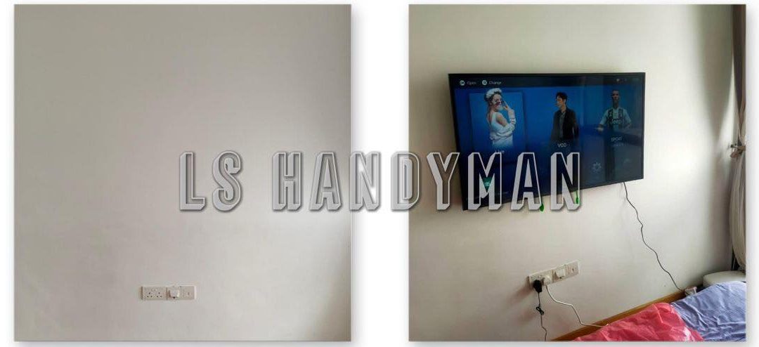 Install 43 inch tv At Bedok