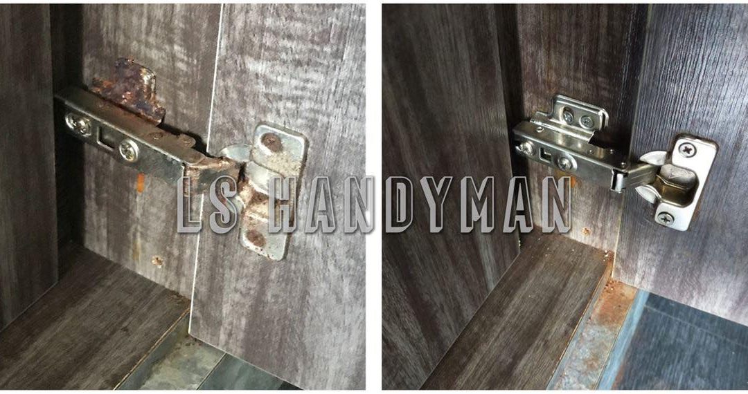 Replace hinges At Serangoon