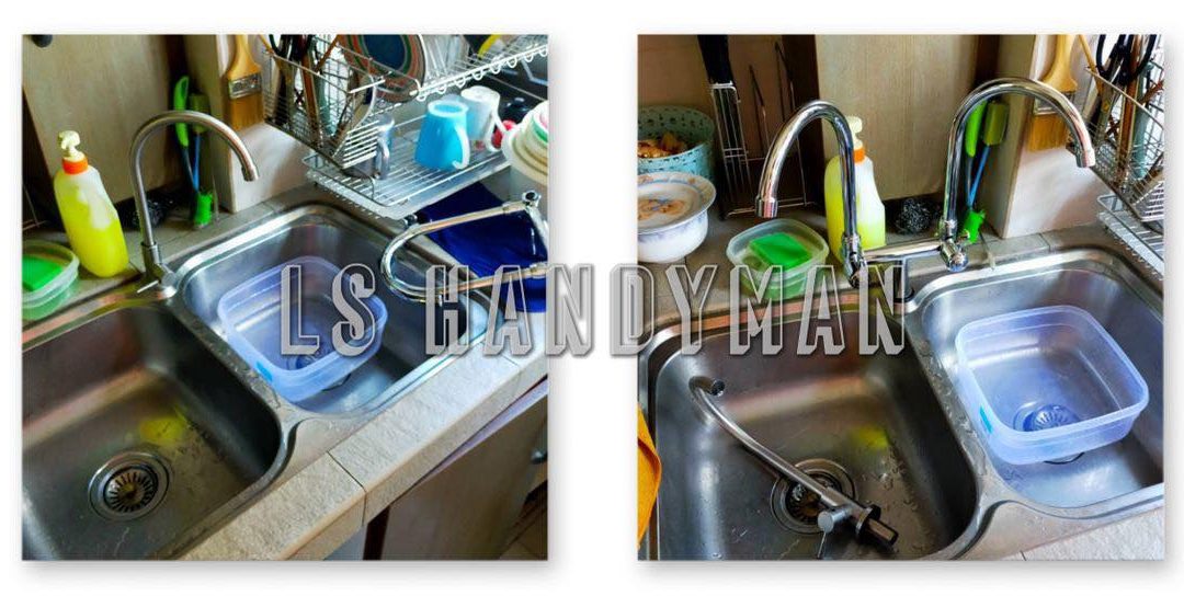 Replace tap At Jurong east
