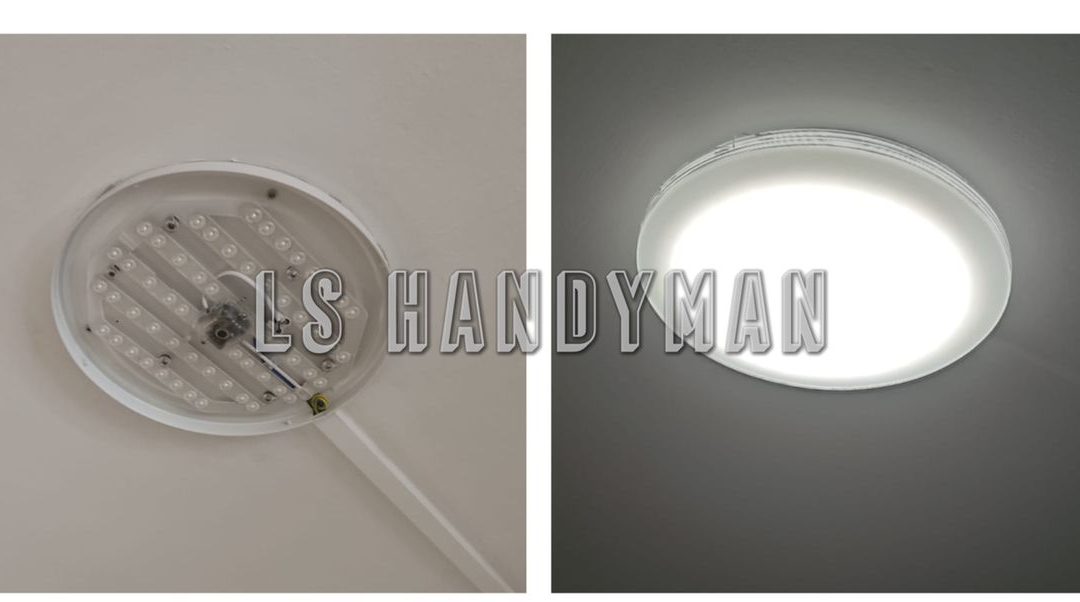 Replace led panel At Bishan