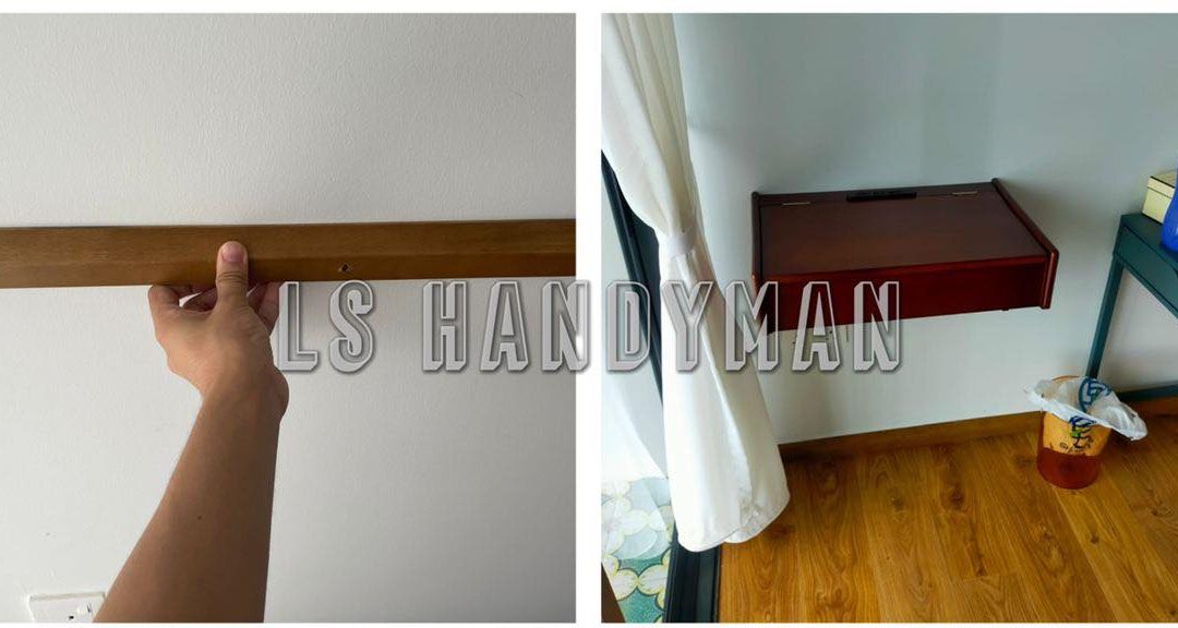 Install shelf at Bedok