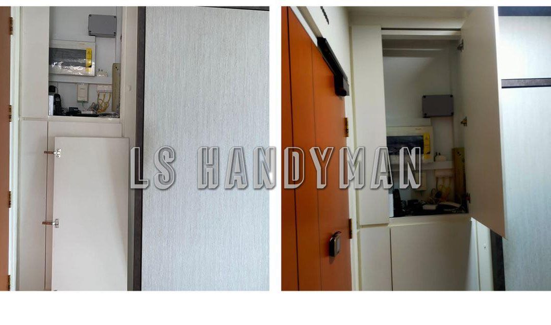 Replace hinges at Yishun