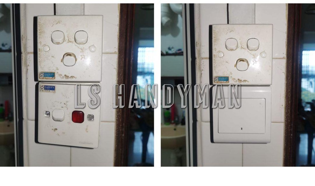 Replace heater switch At Paya Lebar way