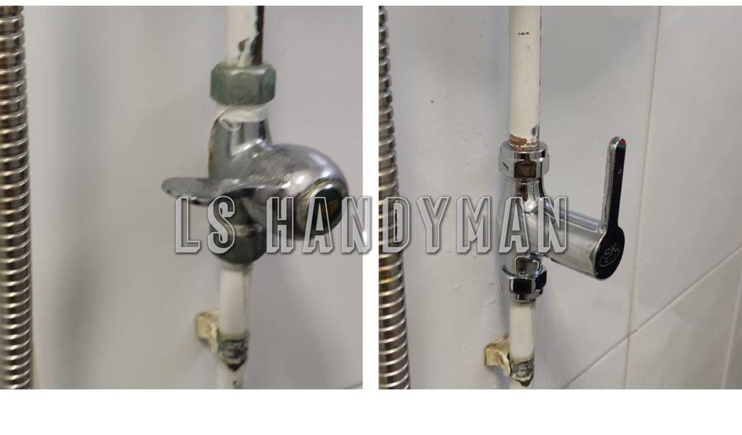 Replace valve At Rosyth Road