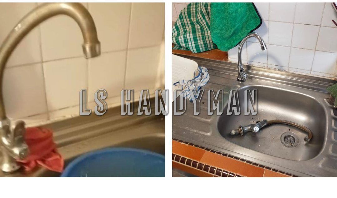 Replace tap at Tanglin Halt Road