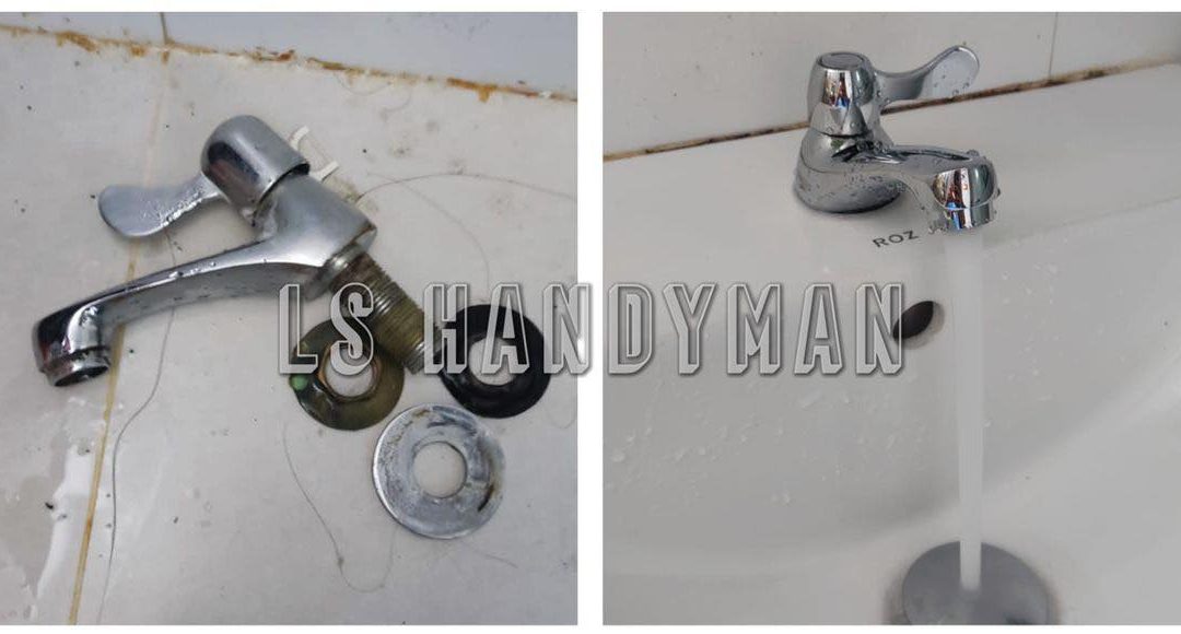 Replace tap at Jurong East