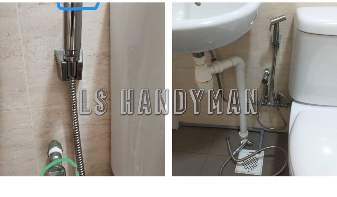 Replace bidet spray at CCK