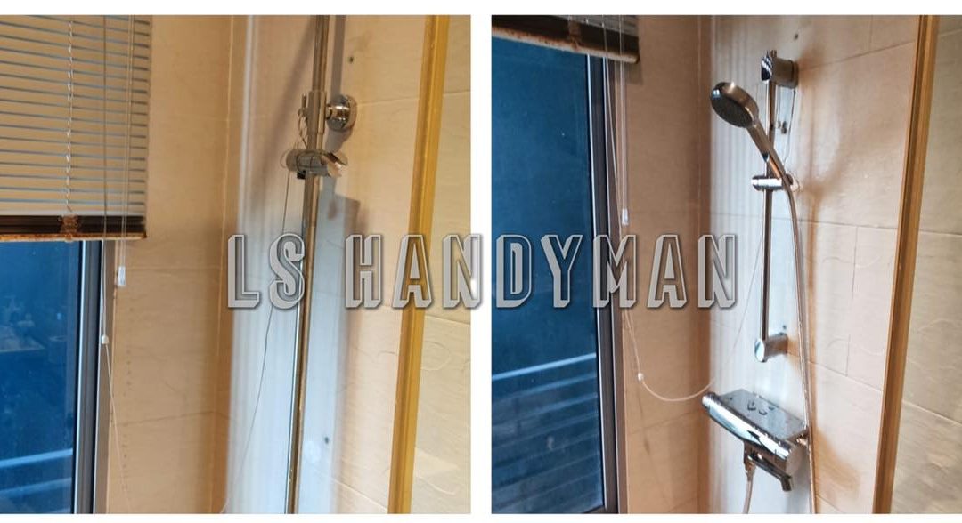 Install shower set at Bedok