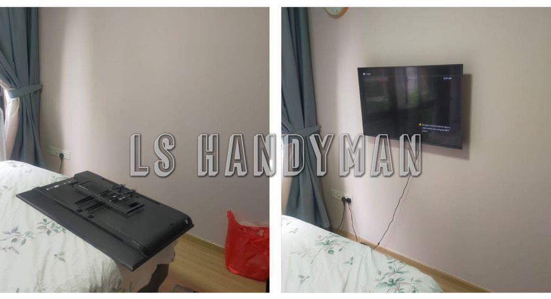 Install tv at Simei