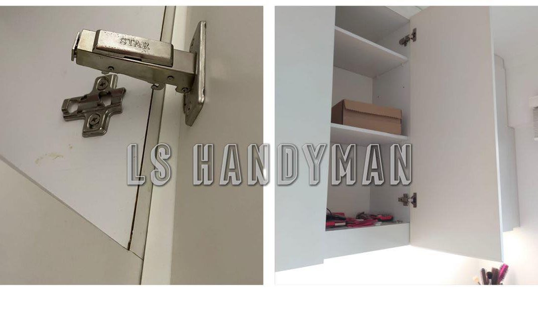 Replace hinges at Redhill Close