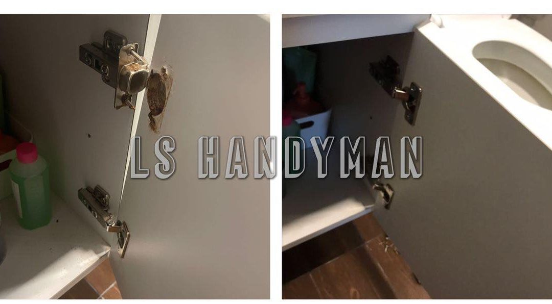 Replace hinges at Compassvale Bow