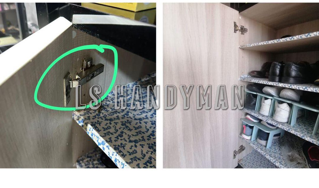 Replace hinges at Aljunied Cres