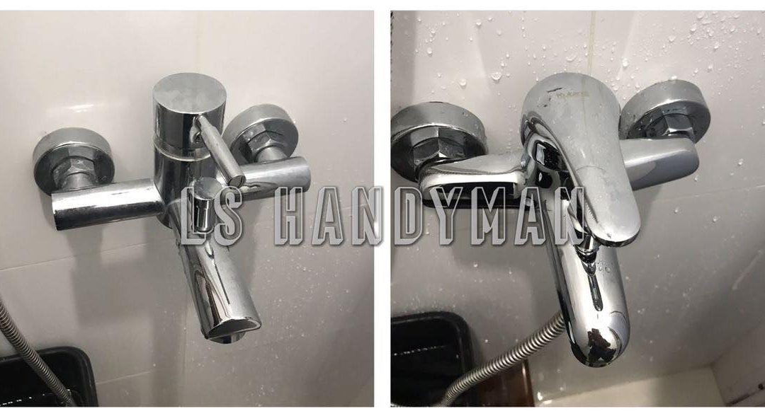 Replace mixer tap at Pasir Ris