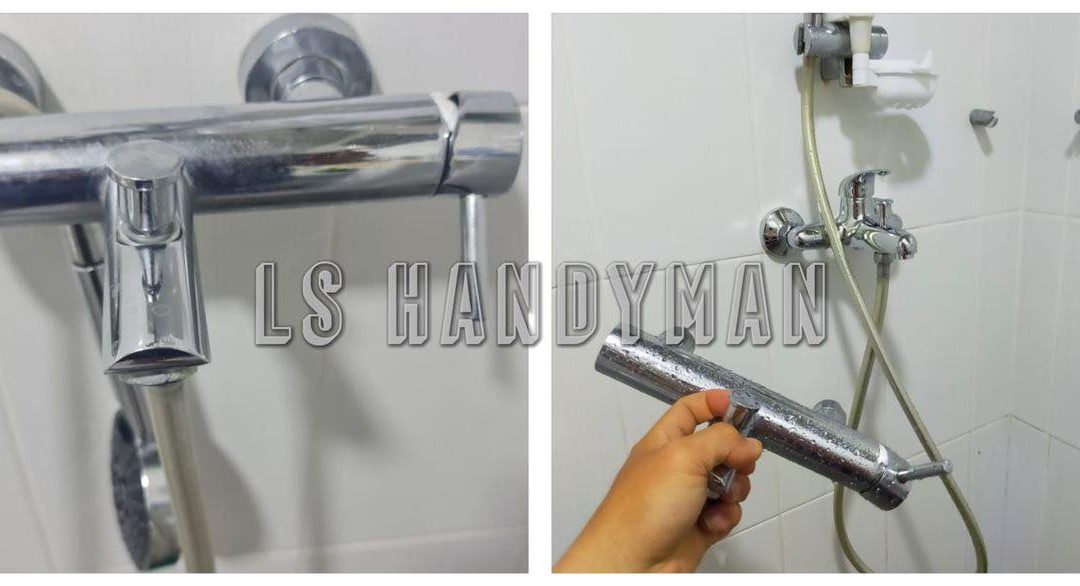 Replace mixer tap at Hillview