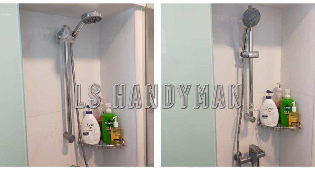 Replace shower set at Jurong East