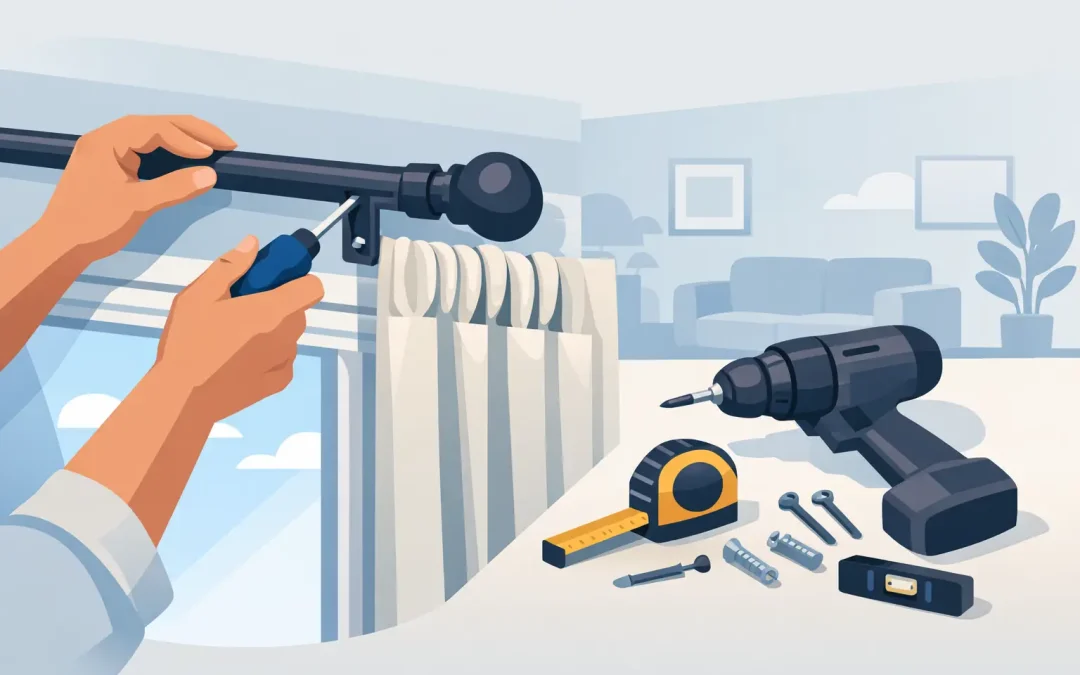 Curtain Rod Installation Done Right