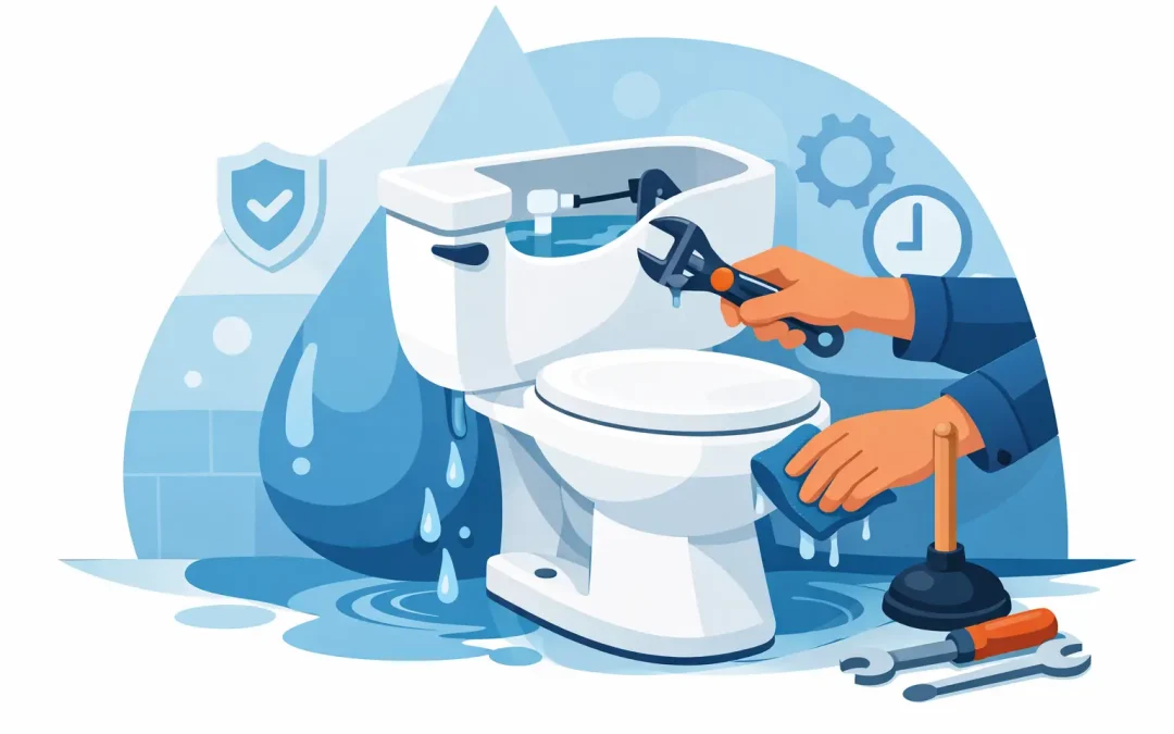 How to Fix Leaking Toilet Problems Fast