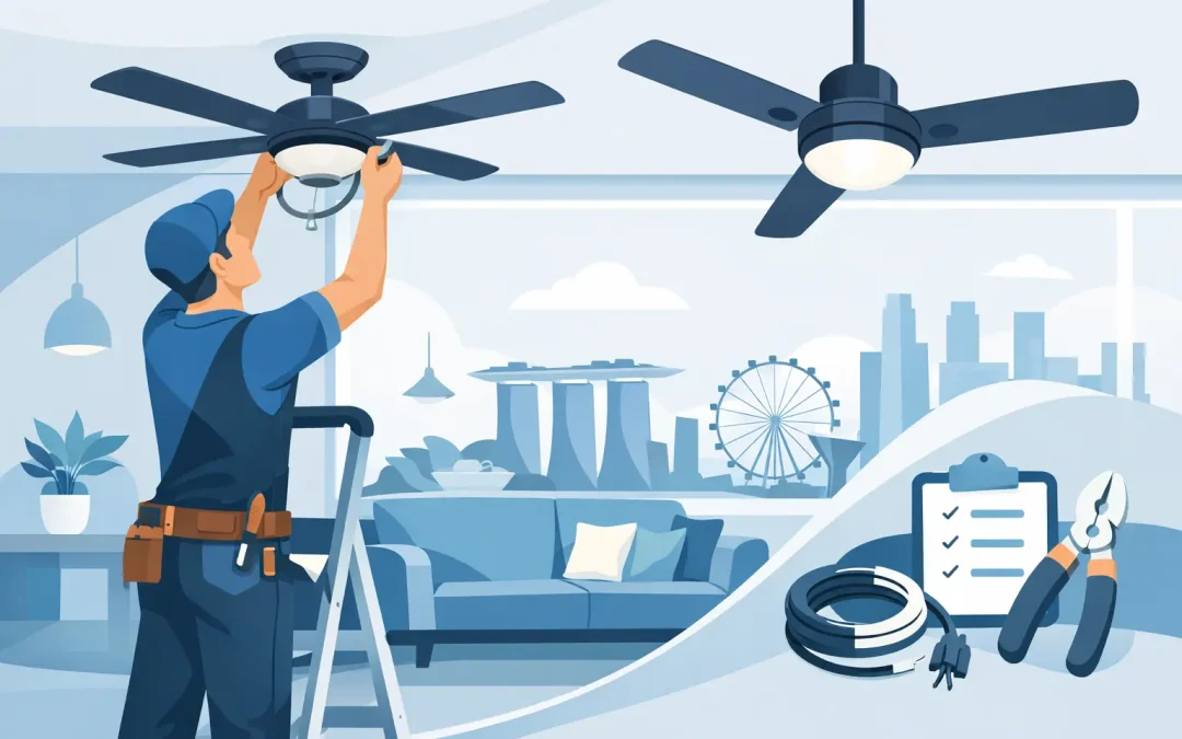 Ceiling Fan Installation Singapore: What to Know