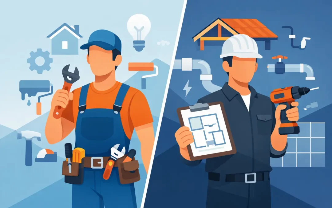 Handyman or Specialist Contractor?