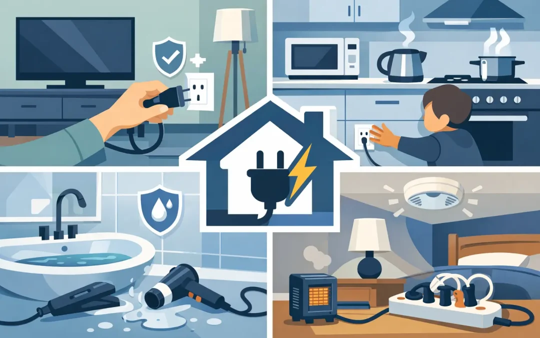 Home Electrical Safety Guide for Every Room