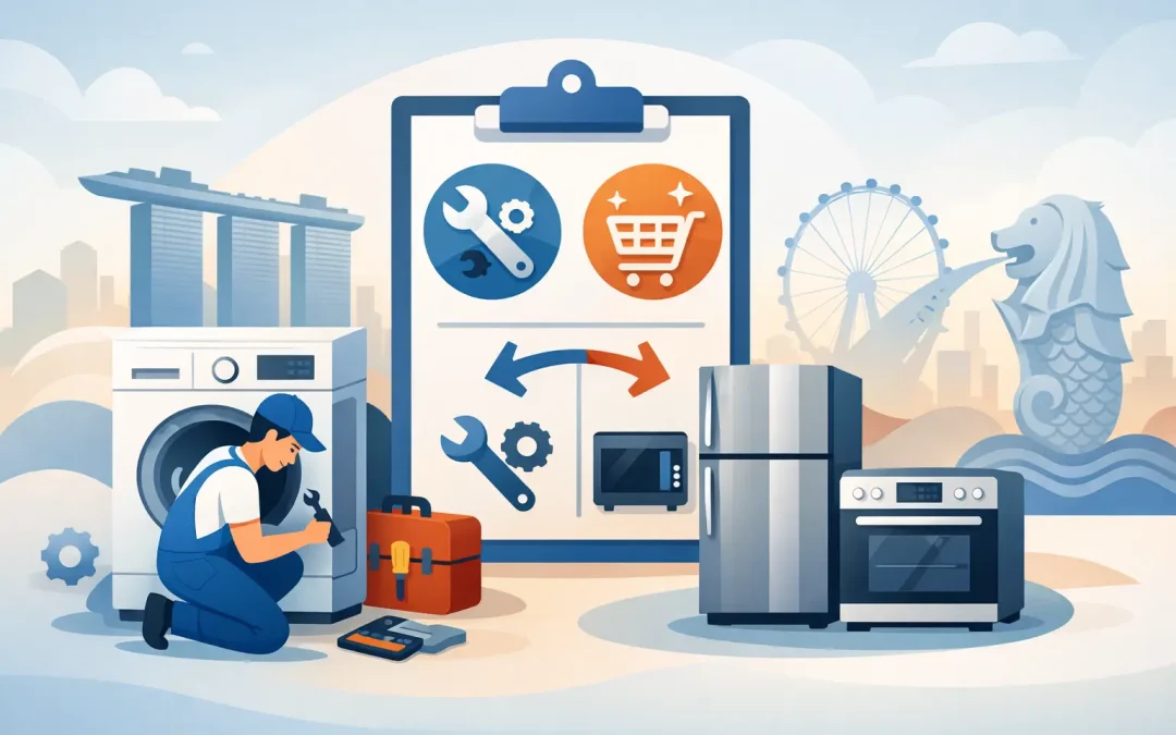 Appliance Repair Singapore: Fix or Replace?