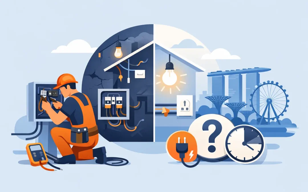 Electrical Rewiring Singapore: When to Do It