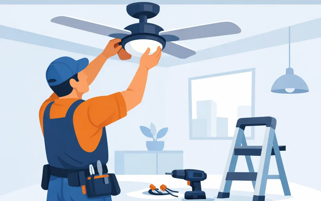 Can a Handyman Install a Ceiling Fan Safely?