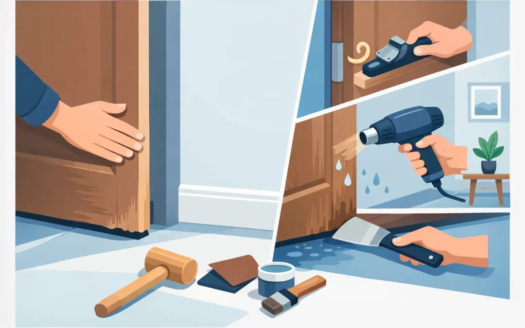 How to Repair a Swollen Door Without Replacing It