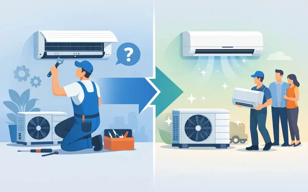 Repair vs Replace Aircon: What Makes Sense?