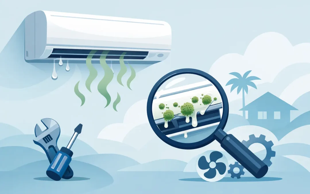 Why Does Aircon Smell Musty? Causes and Fixes