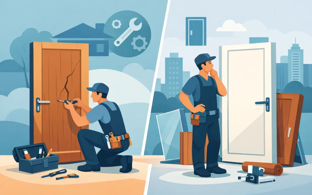 Door Repair Singapore: When to Fix or Replace