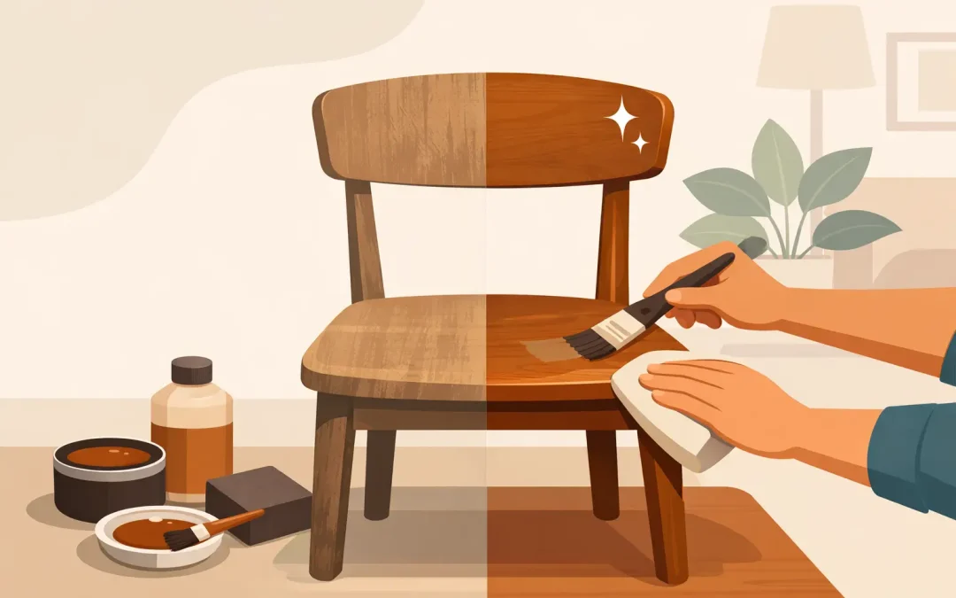 How to Restore Wood Furniture Without Overdoing It