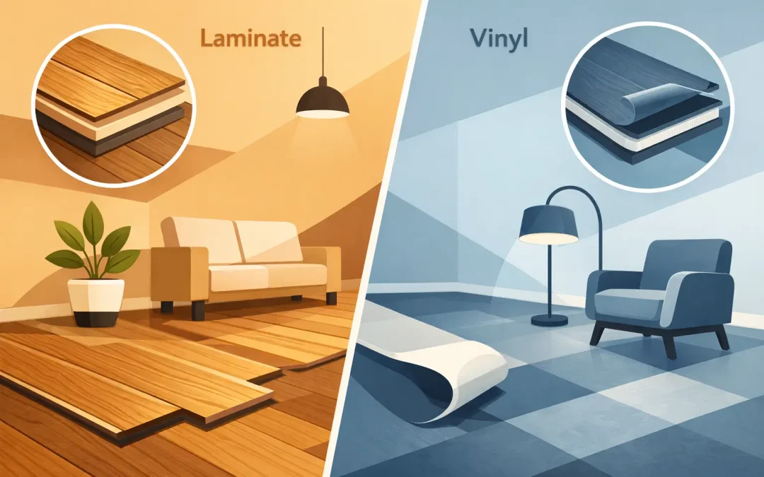 Laminate vs Vinyl Flooring for Your Home